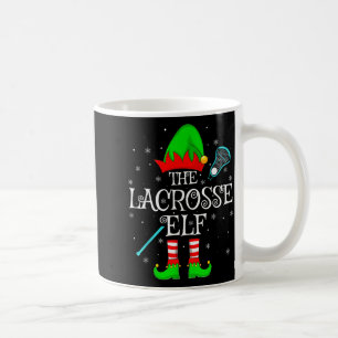 Lacrosse-Elf-Christmas-Familien-Elf-Trupp-Sport-Pl Kaffeetasse