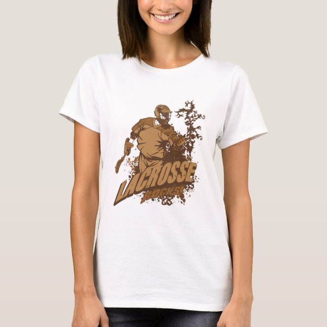 Lacrosse-Felsen! T-Shirt (Vorderseite)
