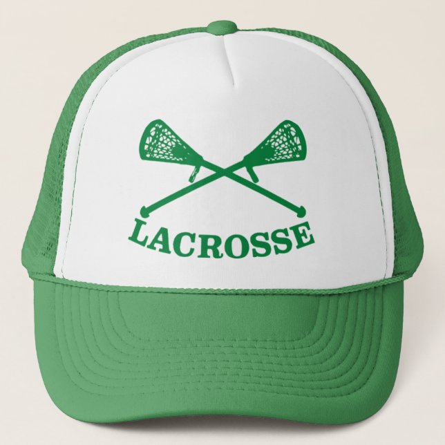 Lacrosse-Fernlastfahrer-Hut Truckerkappe (Vorderseite)