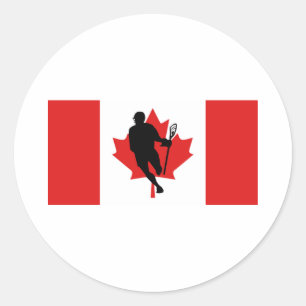Lacrosse Flag IRockCanada Aufkleber