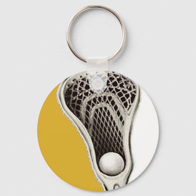 Lacrosse-Geschenk Schlüsselanhänger (Vorderseite)