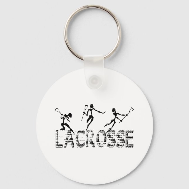 Lacrosse-Geschenk Schlüsselanhänger (Vorderseite)