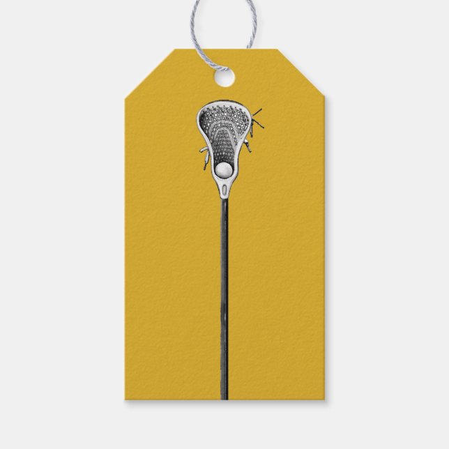 Lacrosse Geschenkanhänger (Vorderseite)