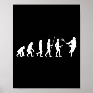 Lacrosse-Geschenke für Jungs-Lax-Lacrosse-Player-S Poster