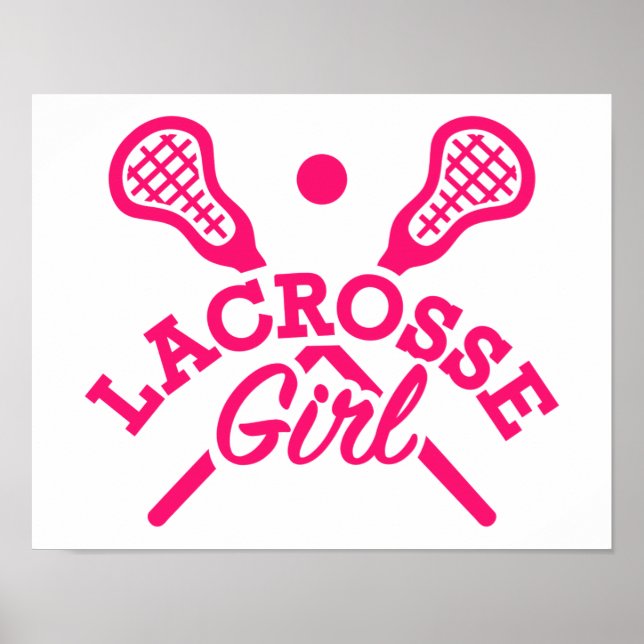 Lacrosse Girl Poster (Vorne)