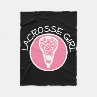 Lacrosse Girl Sports Team Niedlich Fleecedecke