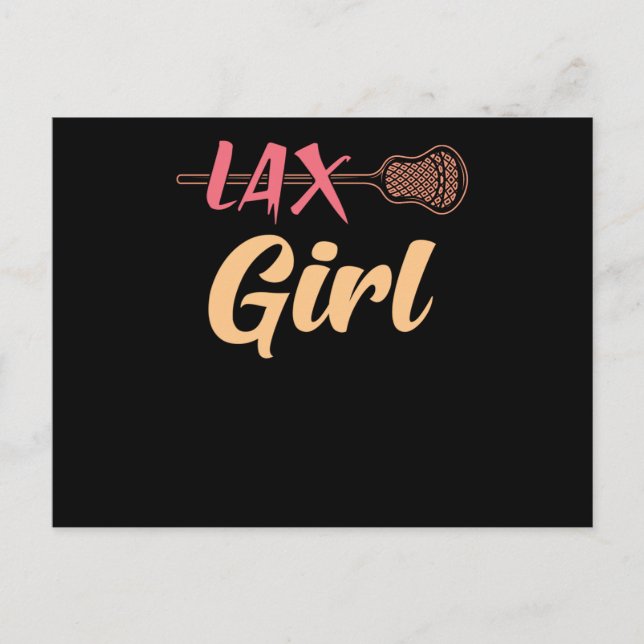 Lacrosse Girls Postkarte (Vorderseite)