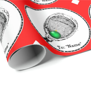 Lacrosse Goalie-Geschenk Geschenkpapier