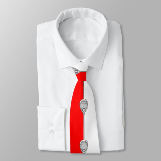 Lacrosse Goalie Krawatte (Gebunden)