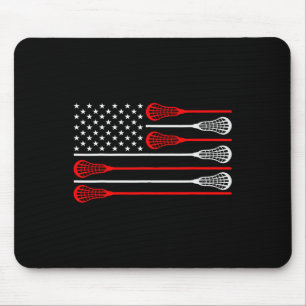 Lacrosse Goalie Lacrosse Gloves Stick Lax Goalie U Mousepad