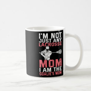 Lacrosse Goalie Lax Goalkeeper Funny Lacrosse Mama Kaffeetasse