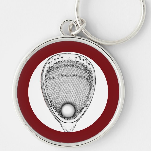 Lacrosse Goalie Schlüsselanhänger (Vorne)