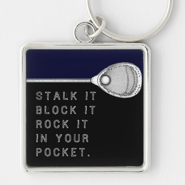 Lacrosse Goalie Schlüsselanhänger (Vorne)