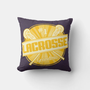 Lacrosse-Großmutter-Namen-und Zahl-Gewohnheit Kissen