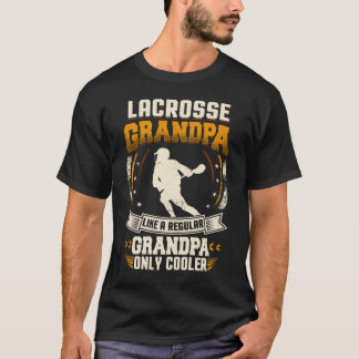Lacrosse-Großvater-regelmäßiger Großvater nur T-Shirt