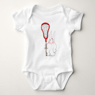 Lacrosse Häschen Baby Strampler