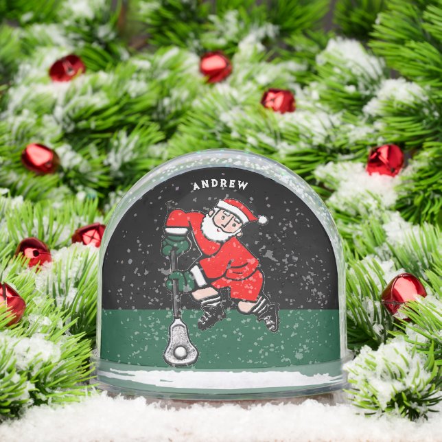 Lacrosse Holiday Gift Snow Globe (Noël)