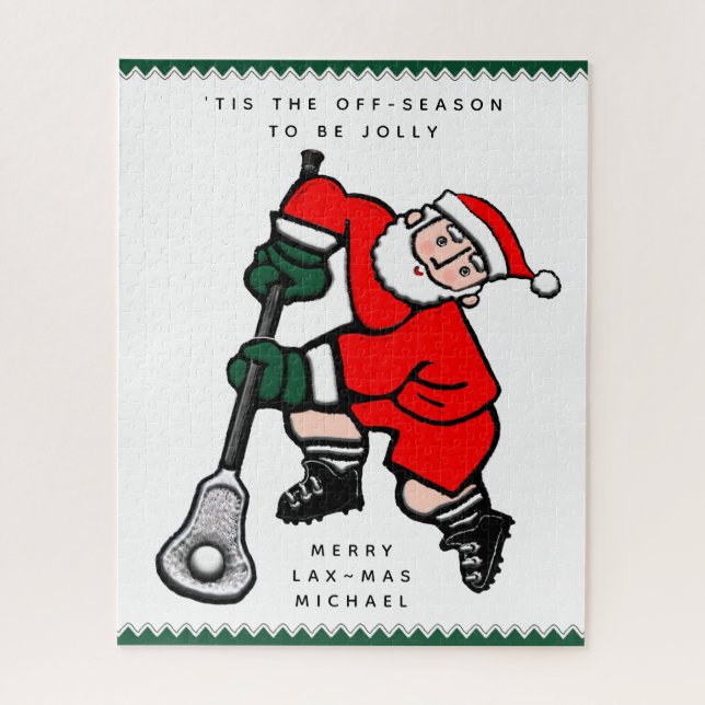 Lacrosse Holiday Gifts Jigsaw Puzzle (Vertikal)