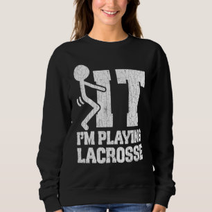 Lacrosse Im Play Graphic for Player Coach Sweatshirt