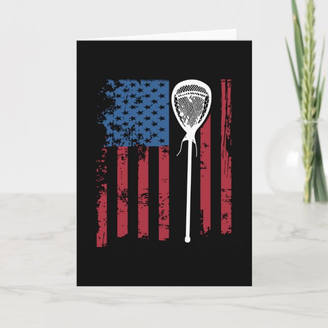 Lacrosse Karte (Vorderseite)