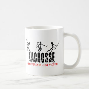 Lacrosse keine Gegner gerade Opfer-T - Kaffeetasse