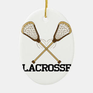 Lacrosse Keramik Ornament