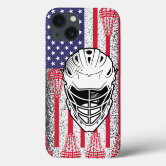 Lacrosse lax flagboys und girls player Case-Mate iPhone hülle