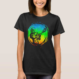Lacrosse Lax Lacrosse-Spieler Zitat 6 T-Shirt