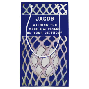 Lacrosse Lecteur Bleu Petit sac cadeau