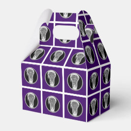 Lacrosse Lila Gevor Box Geschenkschachtel