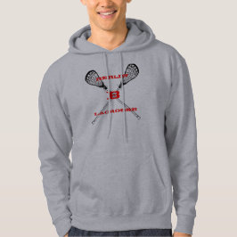 Lacrosse-LOCKERER Stöcke 2 Hoodie