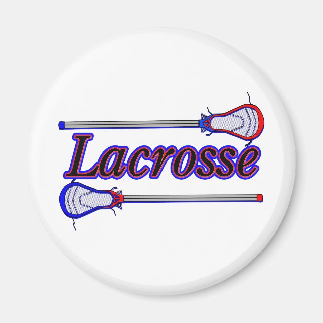 Lacrosse Magnet (Vorne)