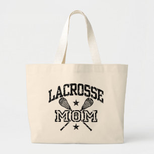 Lacrosse-Mama Jumbo Stoffbeutel