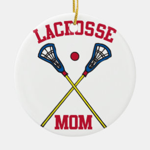 Lacrosse-Mama Keramik Ornament