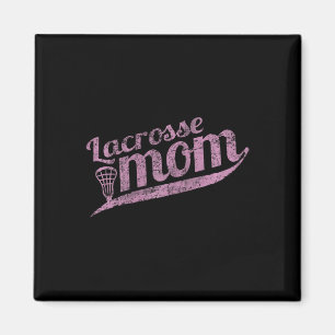 Lacrosse Mama - Proud Lax Mutter T-Shirt Magnet