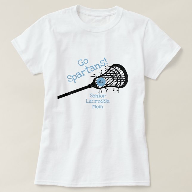 Lacrosse Mama T-Shirt (Design vorne)
