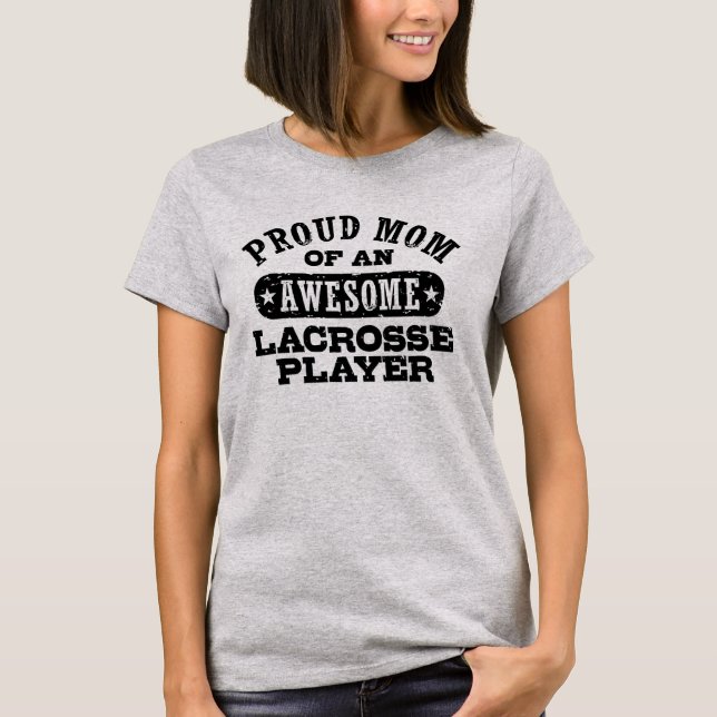 Lacrosse-Mama T-Shirt (Vorderseite)