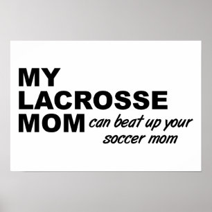 Lacrosse Maman Drôle Poster