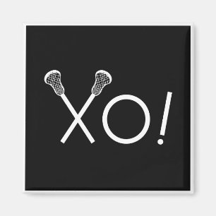 Lacrosse-Mannschaftsgeschenke Magnet