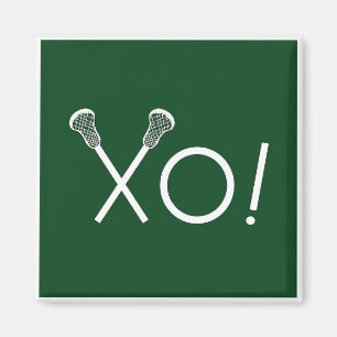 Lacrosse-Mannschaftsgeschenke Magnet