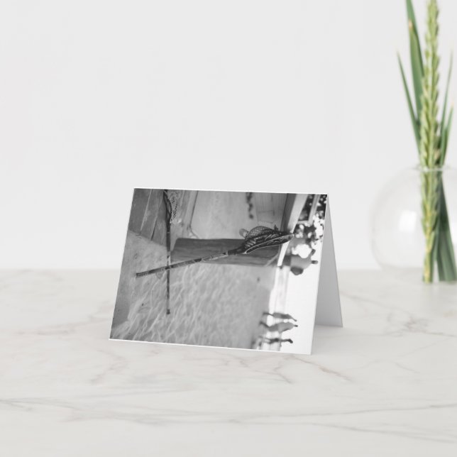 Lacrosse-Mitteilungskarten Karte (Vorderseite)