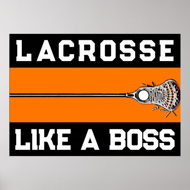 Lacrosse Motivation Poster (Vorne)