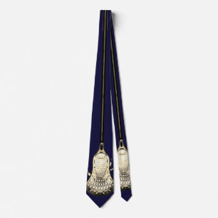 Lacrosse Navy Blue Neck Tie Krawatte