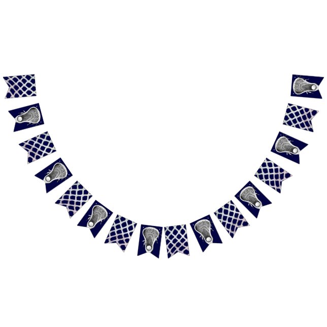 Lacrosse Navy Blue Wimpelkette (Alle)