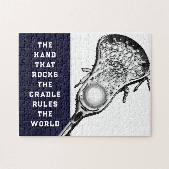 Lacrosse Novelty Geschenke (Horizontal)