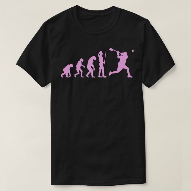 Lacrosse Oma Evolution Pink Gift T-Shirt (Design vorne)