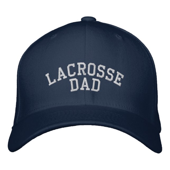 Lacrosse Papa Casquette brodé (Devant)