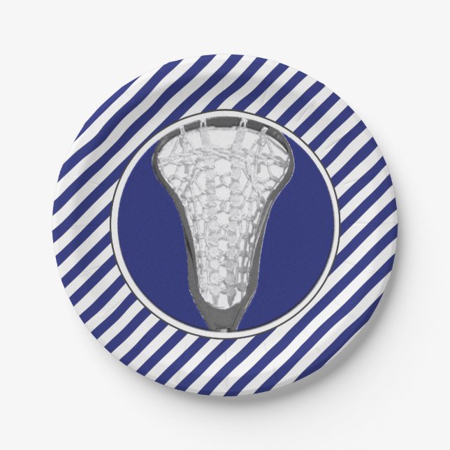 Lacrosse Pappteller (Vorderseite)