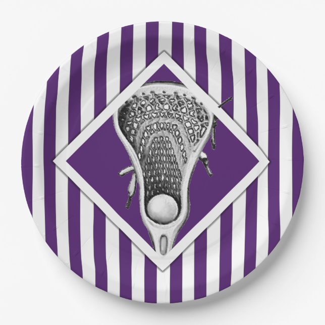 Lacrosse Party Paper Teller (Vorderseite)