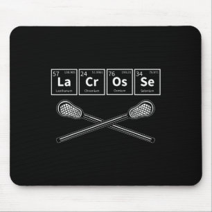 Lacrosse - Periodische Tabelle der Elemente Chemie Mousepad